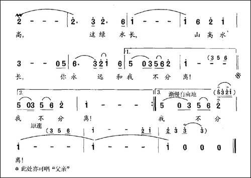 山高水长-宋建国词-王锡仁曲-民歌