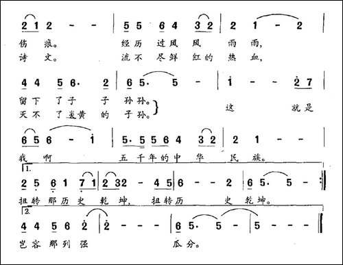 我是中国人-电视剧《远东阴谋》主题曲-民歌