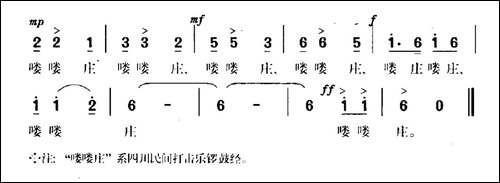喽喽庄-民歌