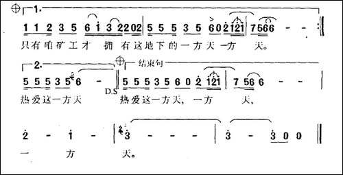 热爱这一方天-民歌