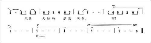 故乡飞来的飞船-民歌