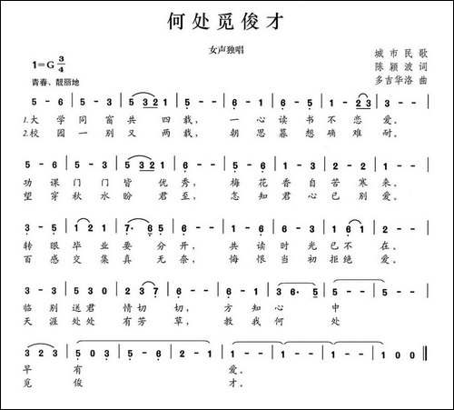 何处觅俊才