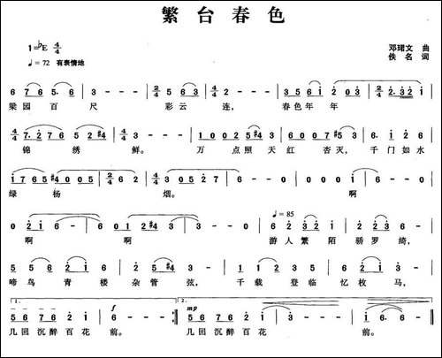 繁台春色