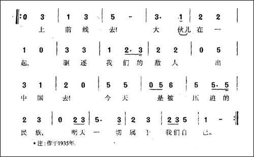 自卫歌