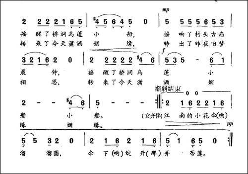 江南的小花伞