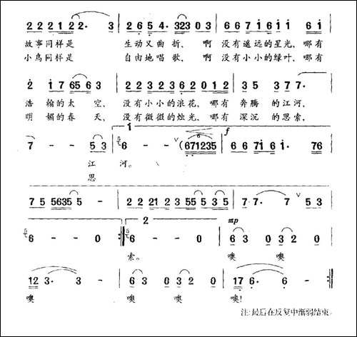 心的诉说-李瑞新词-陈彪曲