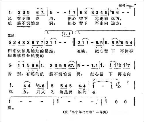 告别-孙明庆词-董焰曲