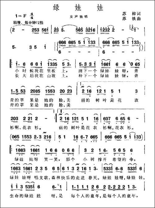 绿娃娃