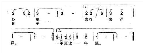 忙得心里喜洋洋-杨模词-王玉西曲