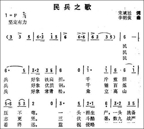 民兵之歌