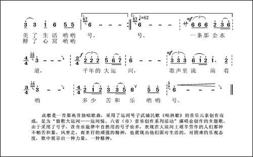 放歌大运河-张国良词-张国良曲