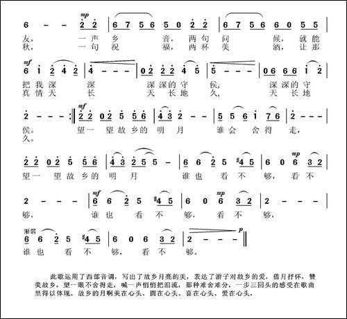 明月故乡圆-杨涛词-张国良曲