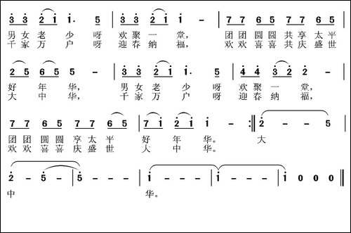 盛世中华-费夏荣-张国良词-张国良-张艺曲