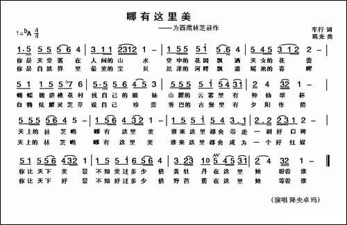 哪有这里美-为西藏林芝县作