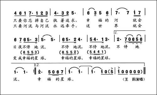 幸福是一条河流