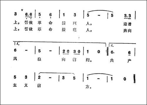 誓做革命接班人-故事片《向阳院的故事》插曲
