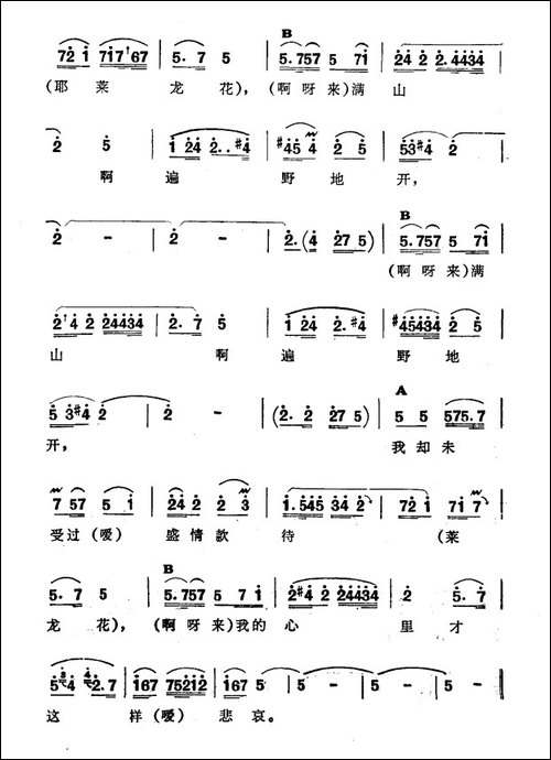 莱龙花-新疆伊犁-维吾尔民歌-第七套《啊！我的情人》