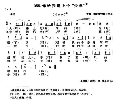 你给我送上个"少年"
