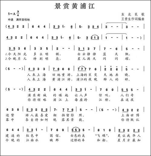 景赏黄浦江