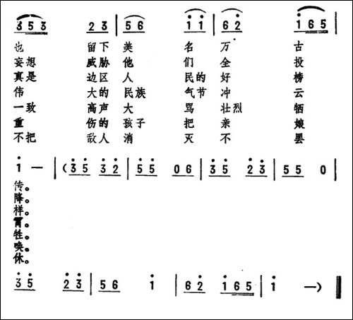 忘不了-劫夫-词曲