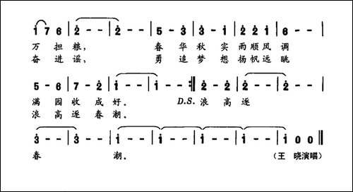 春暖花开-王晓词-王晓曲