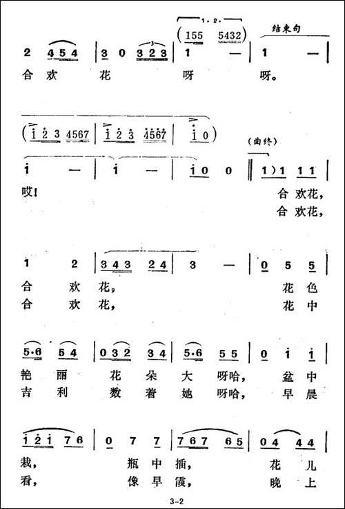 请买一束合欢花