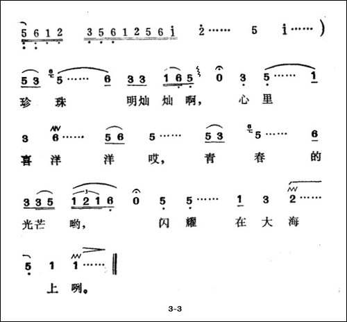 珍珠姑娘-郑南词-徐东蔚曲