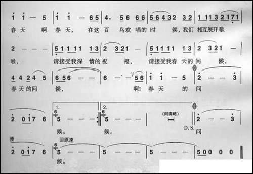 春天的问候
