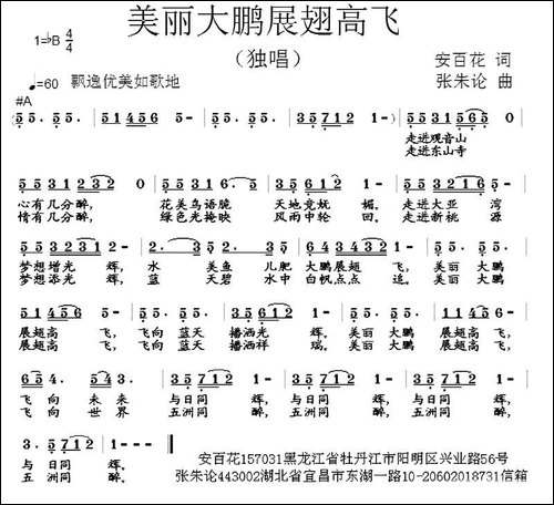 美丽大鹏展翅高飞