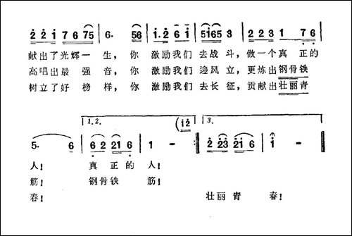 歌唱烈士张志新
