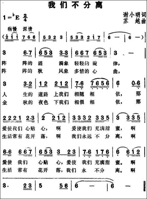 我们不分离