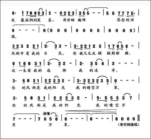 风雨情-海田词-胡旭东曲