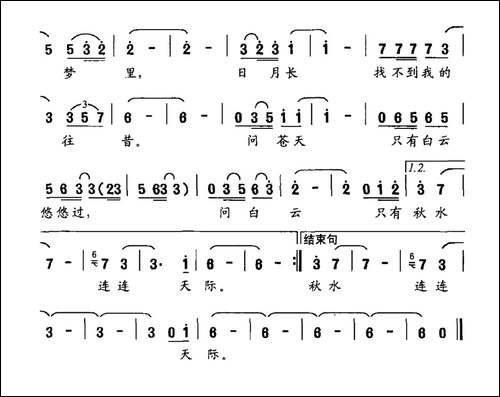故乡秋雨-陈红志词-朱沁汀曲