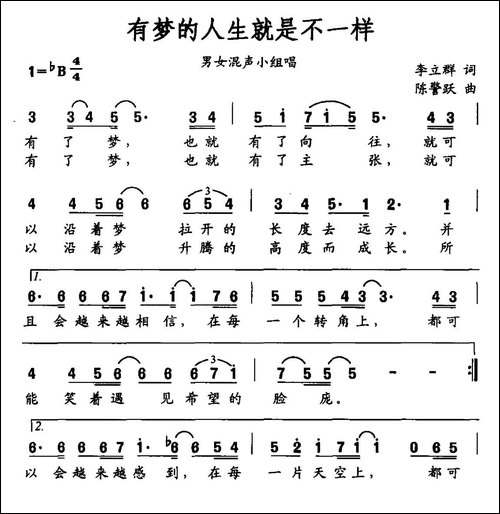 有梦的人生就是不一样