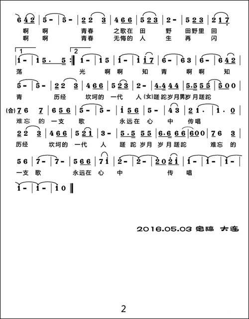 知青岁月难忘的歌