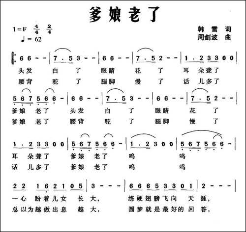 爹娘老了