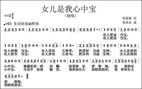 女儿是我心中宝