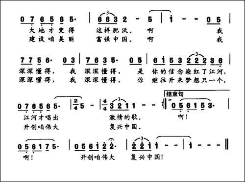 我深深懂得