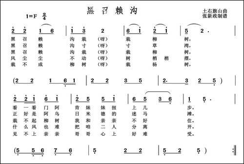 黑召赖沟