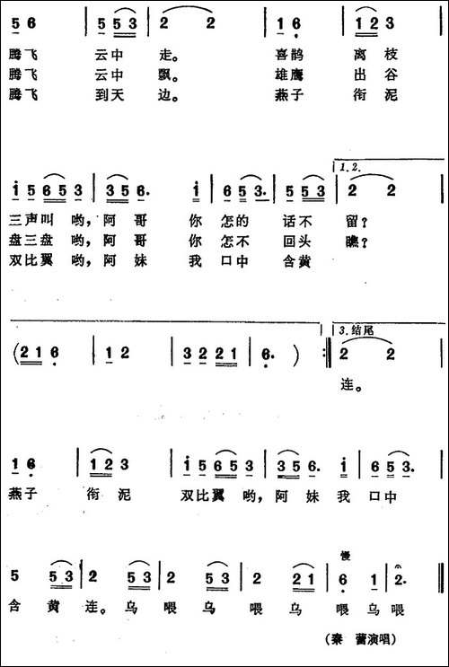 阿妹追郞到山巅-电影《喜鹊岭茶歌》选曲