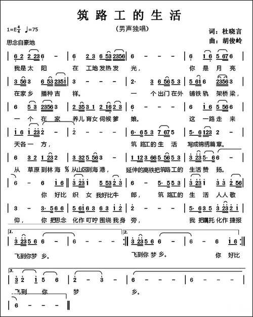 筑路工的生活