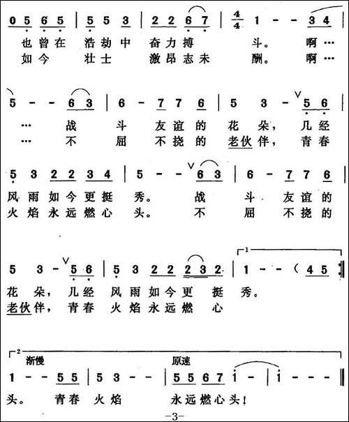 老战友之歌