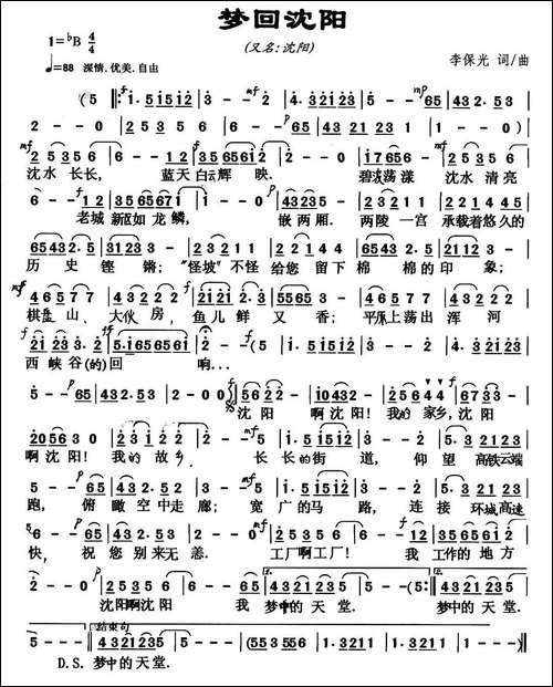 梦回沈阳-又名：沈阳