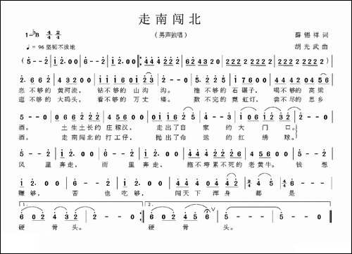 走南闯北