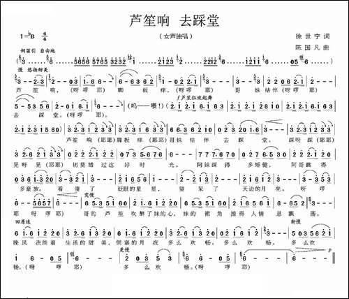 芦笙响-去踩堂