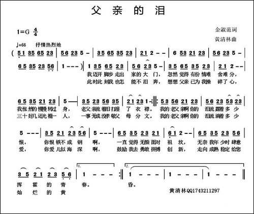 父亲的泪