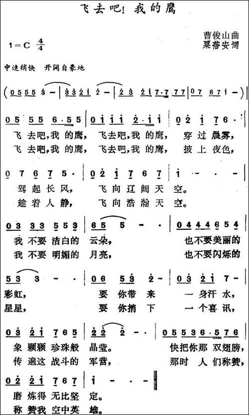 飞去吧！我的鹰