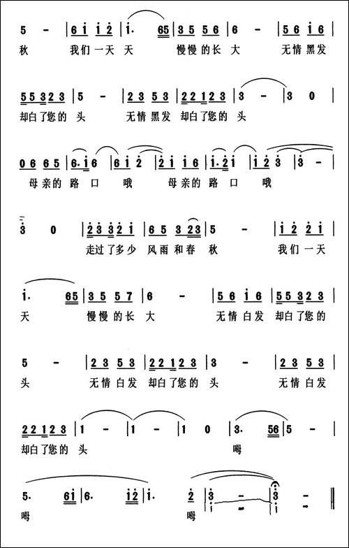 母亲的路口