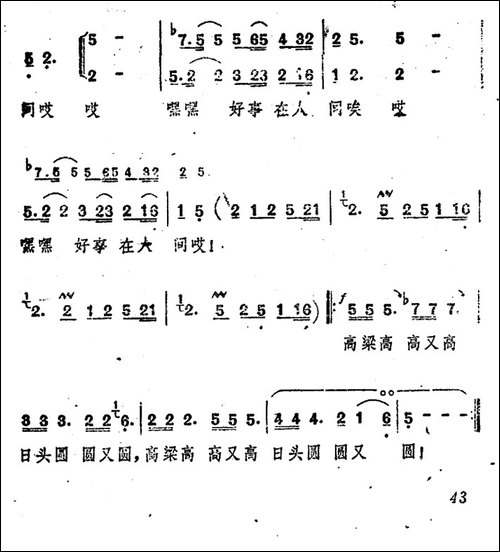 《红高粱》续歌之二：野合曲