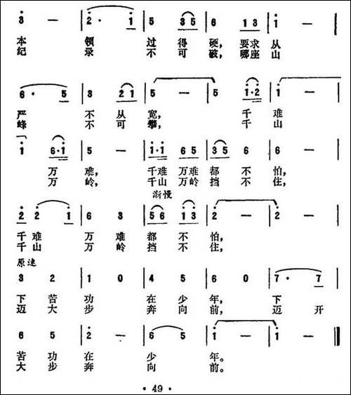 青少年运动员之歌-电影《女跳水队员》插曲